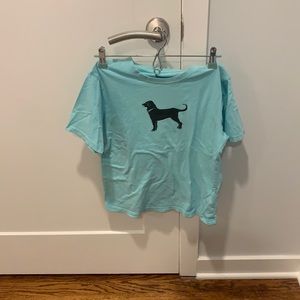 Black dog youth t-shirt